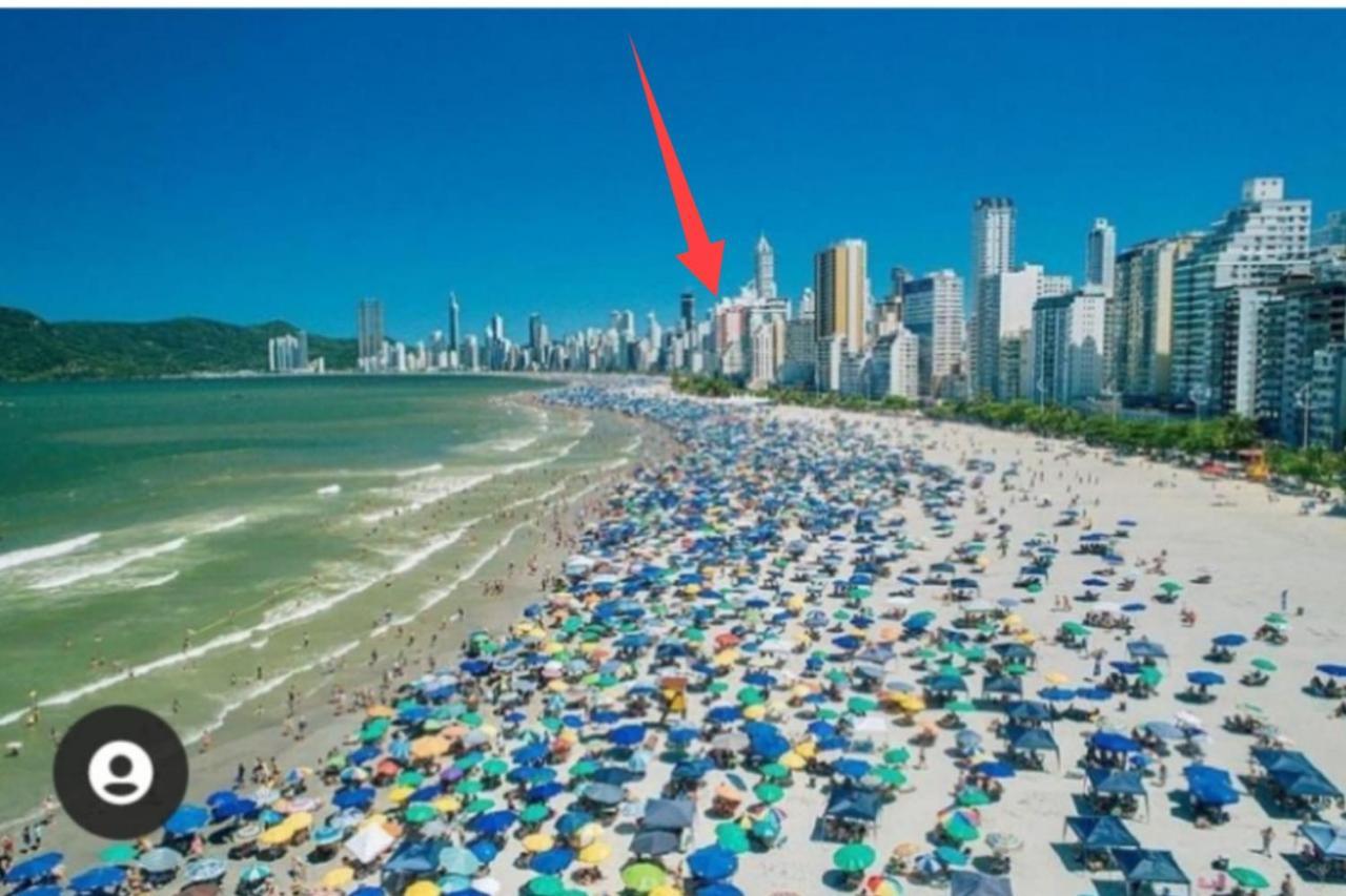 Apartamento Vista Mar - Pe Na Areia Balneário Camboriú Eksteriør billede